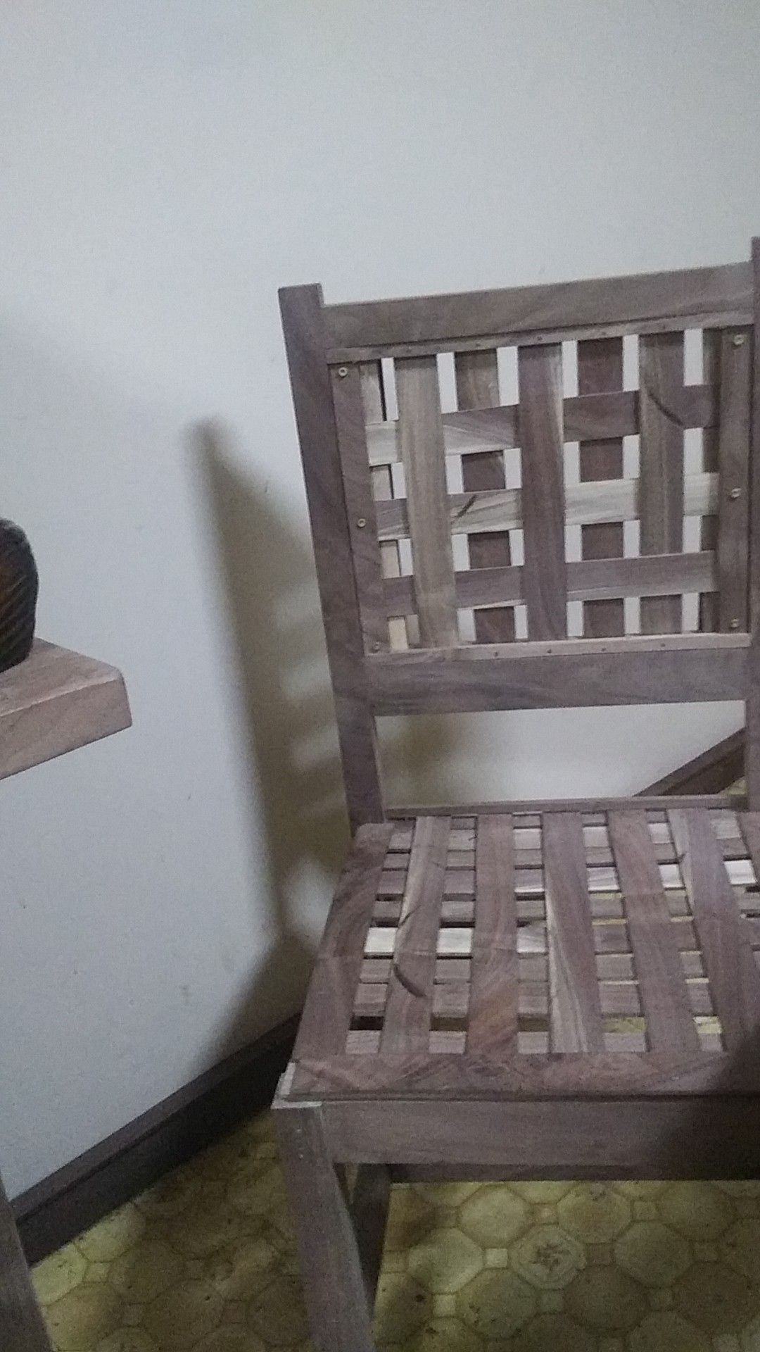 Walnut chairs