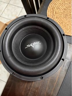 Skar 10” subwoofer 1200 watt 2 ohm rms 600 watt like new perfect condition