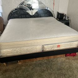 Bed Set With Dressed And Night Stand