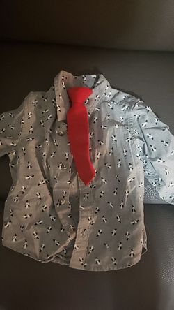 Baby boy button up