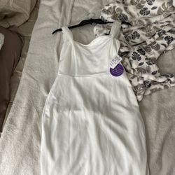 White Long Dress