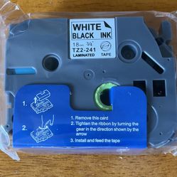 Brother TZe-241 18mm Label Tape 5 pk - New