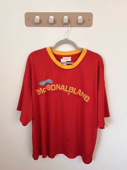 PacSun x McDonald’s McDonaldland Trip Mesh Jersey XL Red Yellow New With Tags