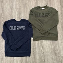 Lot of 2 Men’s Old Nay Sweatshirts size S
