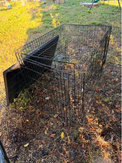 XL Dog crate.