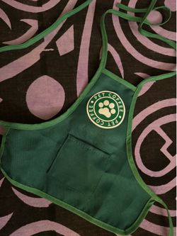 Small Pet Barista Apron