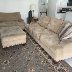 Sofa, Loveseat and ottoman