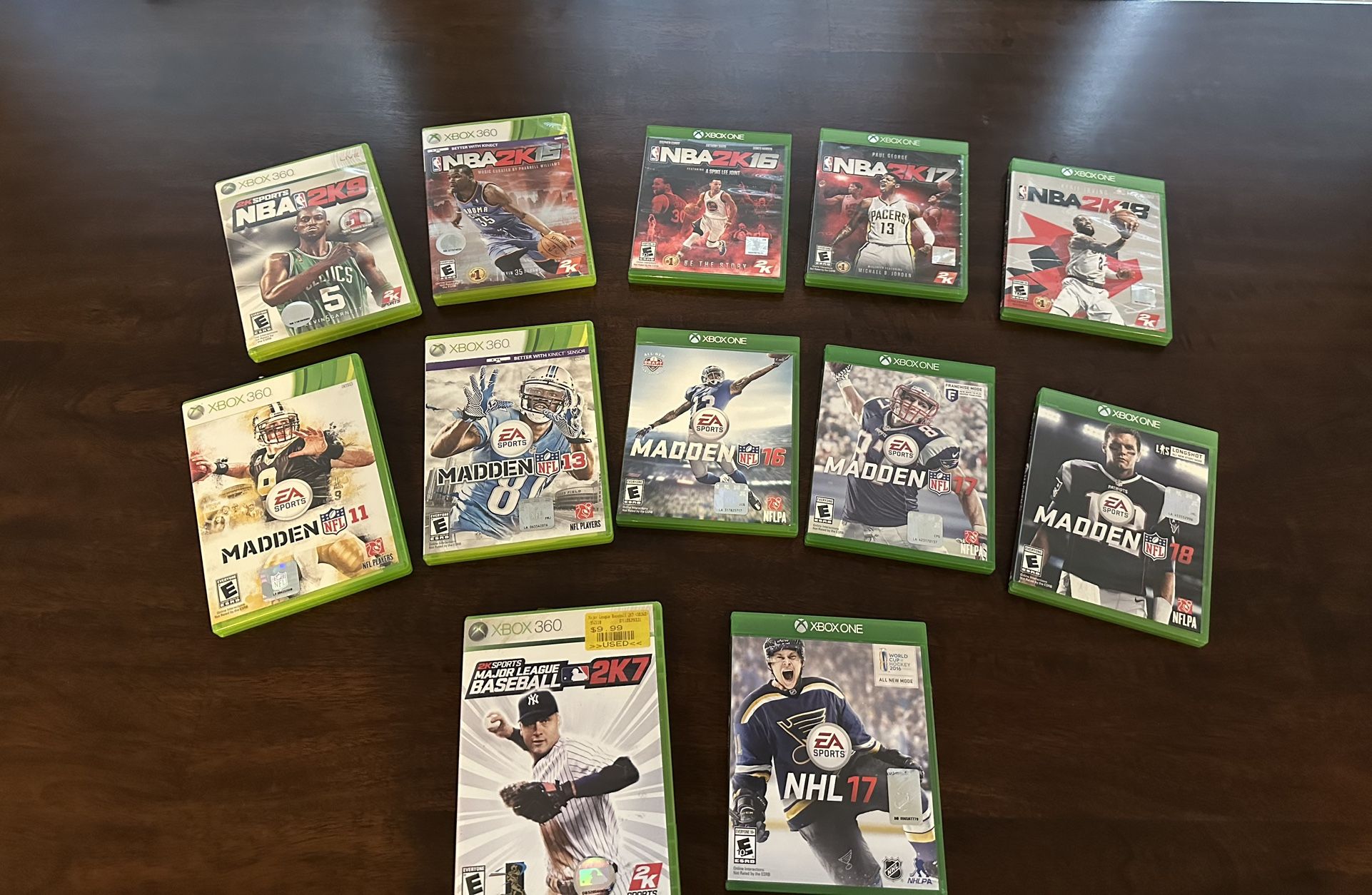 XBOX 360 and XBOX ONE GAMES