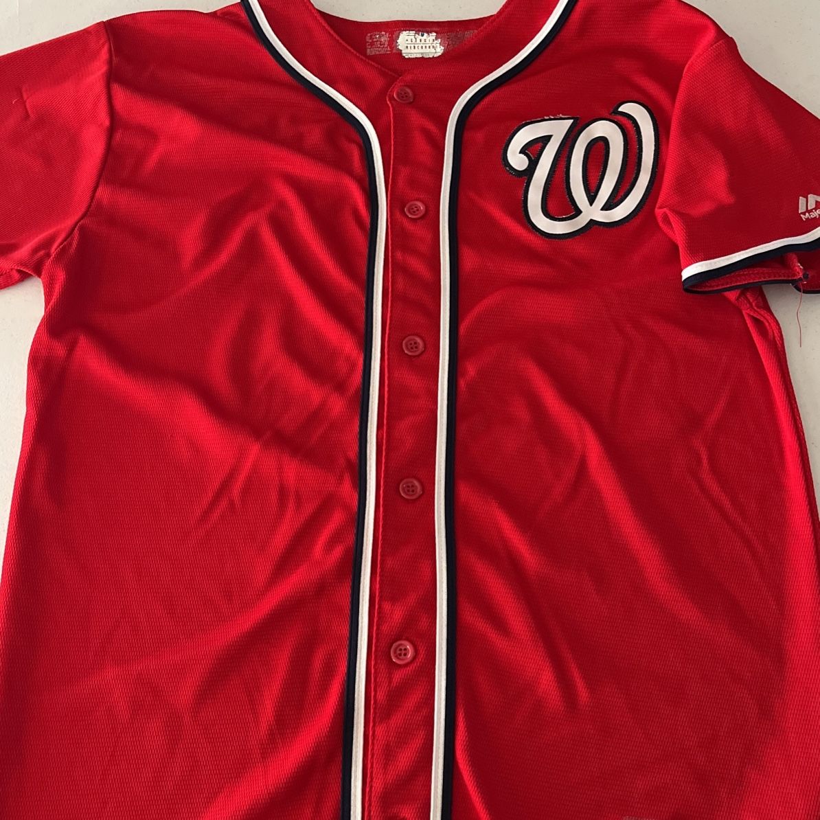 Bryce Harper Washington Nationals Jersey Used Majestic Size 52 or XL for  Sale in Paterson, NJ - OfferUp