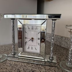 Clock And Candle Holders $15 For All 3
