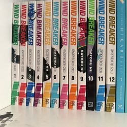Wind Breaker Manga Volumes 1-12