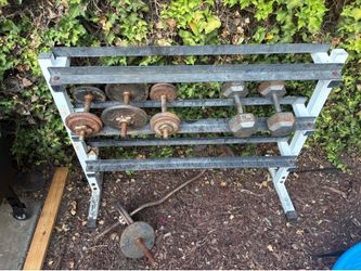 Weights rack
