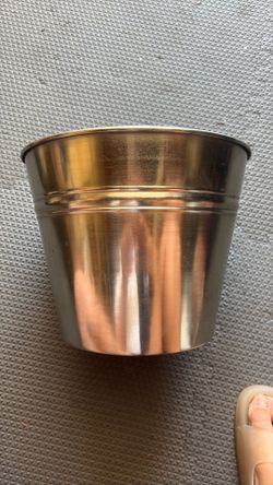 Silver bucket