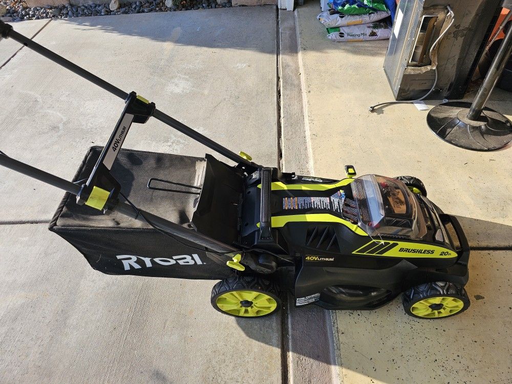 Ryobi Lawn Mower 40vlithium Self-propelled 