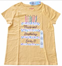 *NEW* Cat & Jack Birthday T-Shirt