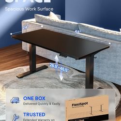 New 48 inch New electronic height adjustable office desk