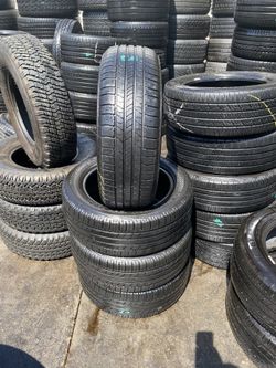 SET MICHELIN 205/65/16 GOOD USED $180 include professional installation and tax