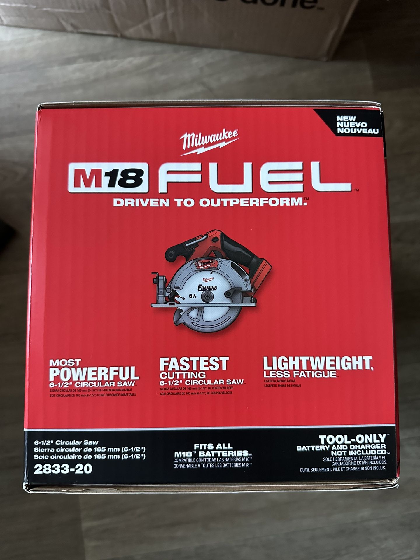 Milwaukee M18 Fuel Circular Saw Brand New Tool Only….$155