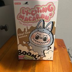 Labubu Exciting Macaron Unopened Soymilk