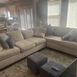 L-Shaped Sectional Sofa