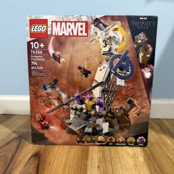 LEGO Marvel Endgame Final Battle, Avengers Model for Build and Display, Collectible Marvel Playset
