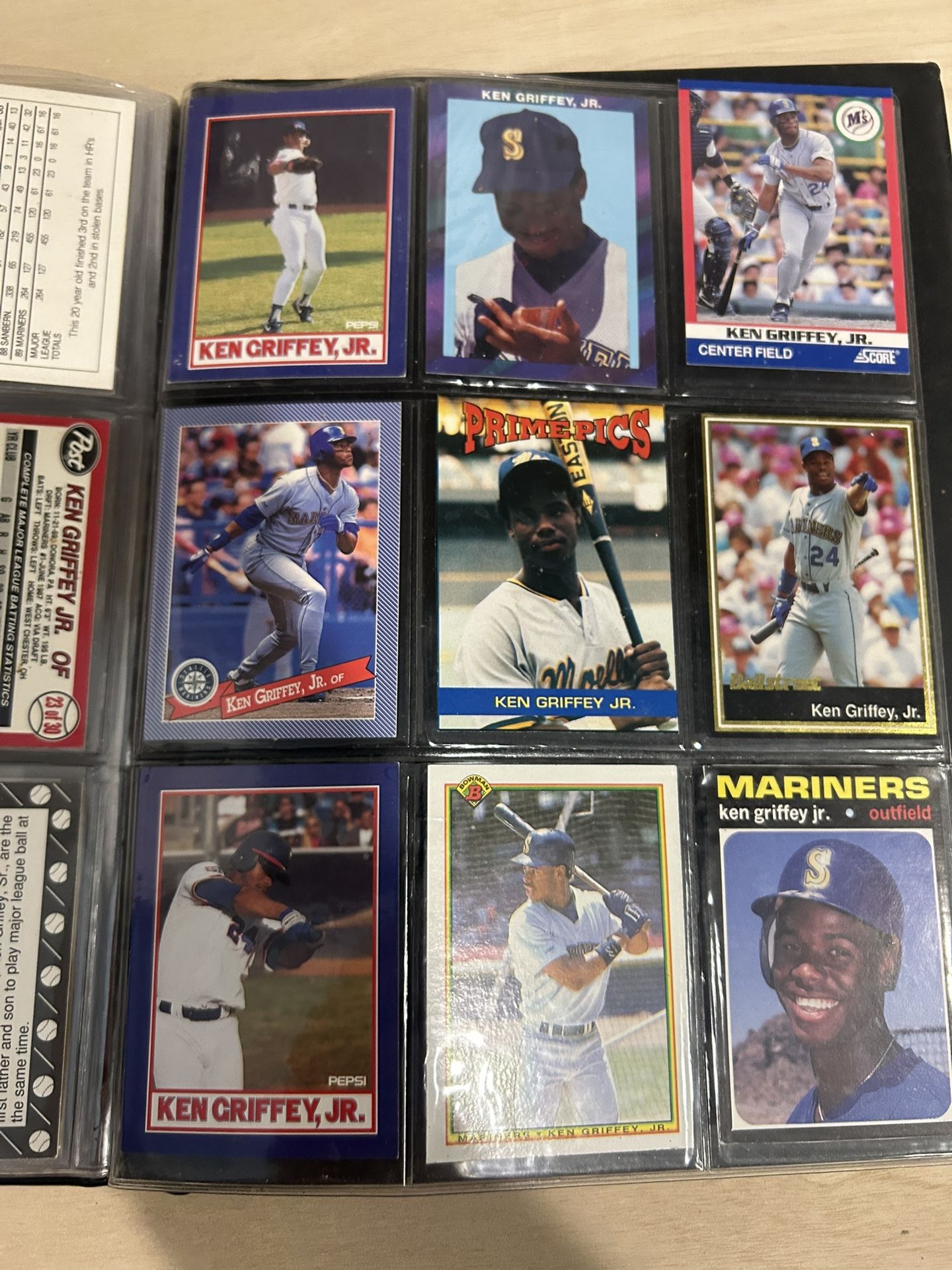 Ken Griffey Jr Baseball Cards