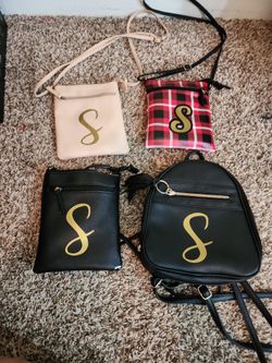 1 Mimi Book Bag And 3 Cross Body Bags