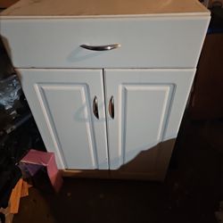 White Storage Cabinet