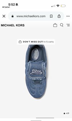 Michael Kors Denim Sneaker