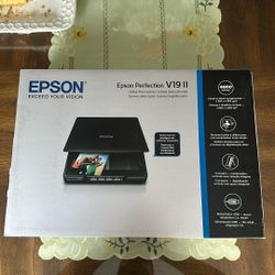 Epson Perfection V19 II Flatbed Photo Scanner