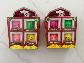 Needoh Farmyard fuzzball 4 pack