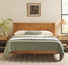 Fluted Queen Bed Frame