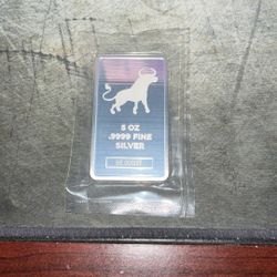 5 Ounce Silver Bar