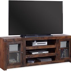 Contemporary Alder Tobacco 72" Console 