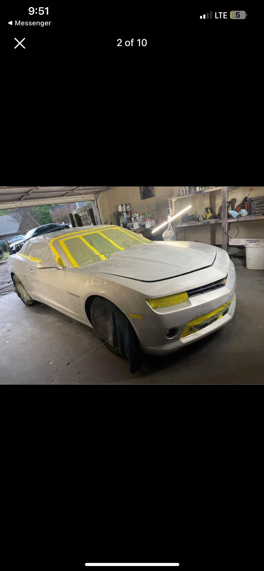 Gloss Black Paint Job