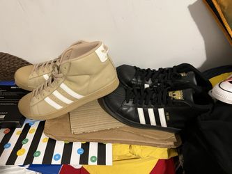 All Size Men 9.. ($65, Adidas)($75, Nikes green J& Orange) (Jordan’s $75, $85, $95, $100.00 (Some are 2 Pairs For $160.00) Some 3 Pairs For $260.00