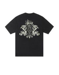 Stussy double dragon tee