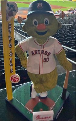 Houston Astros Orbit Foul Pole Bobbleheads 9/2 SGA