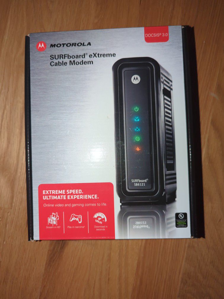 Motorola Sb6121  Cable Modem