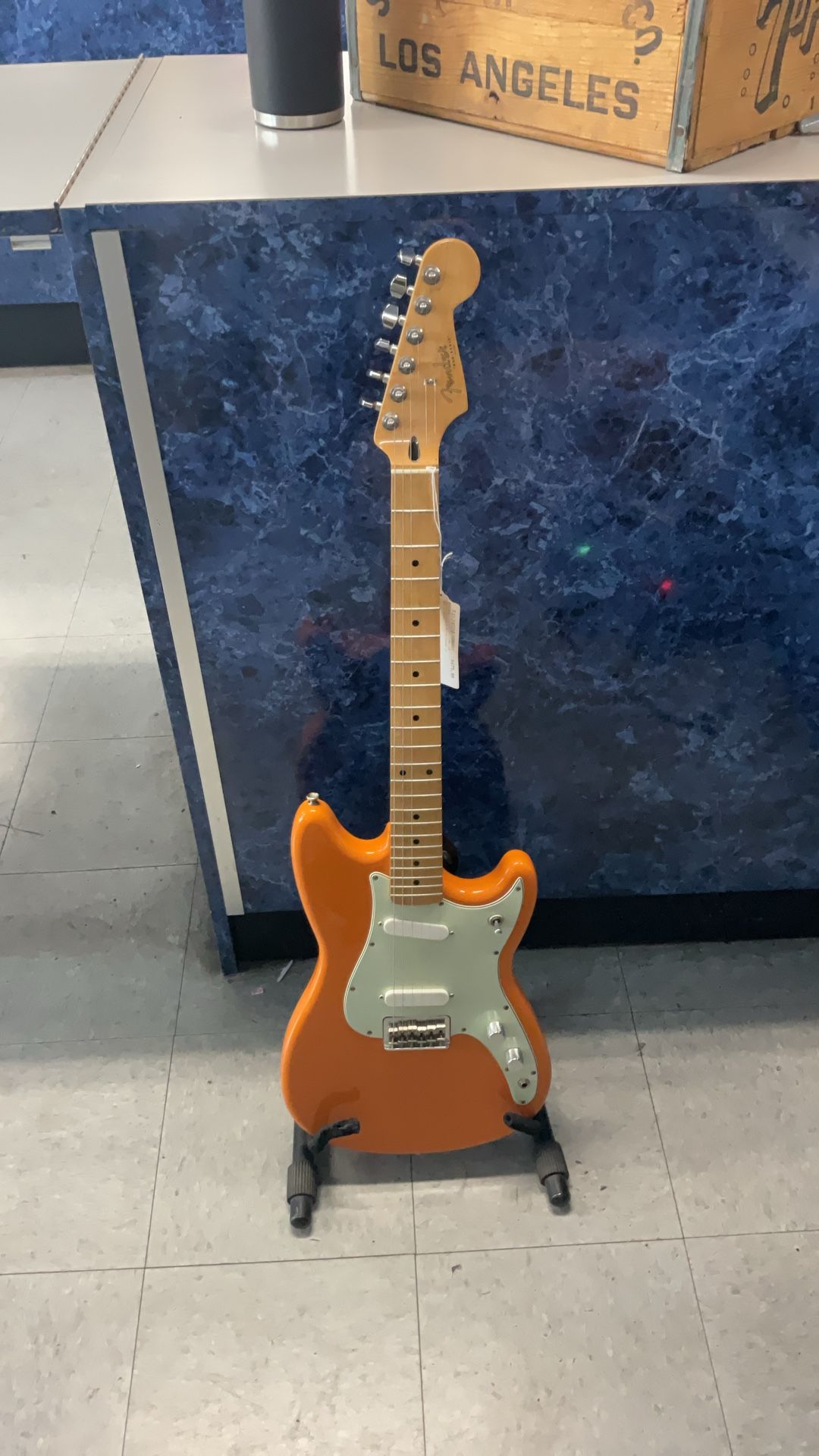 Fender Orange Duo-Sonic Electric Guitar