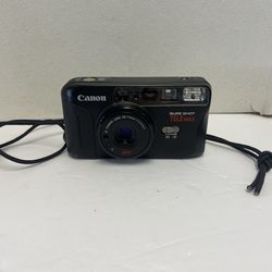 Canon Sure Shot TeleMax 35mm Autofocus Point & Shoot Film Camera