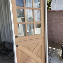 New Dutch Door 36”X 80” Douglas Fir