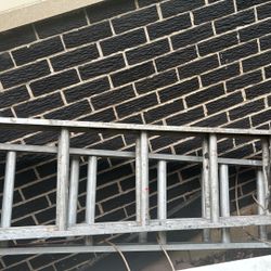 Aluminum Ladder. 20 Feet. In Good Shape. 