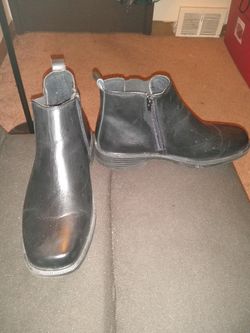 Mens soft stags ankle boots sharp!