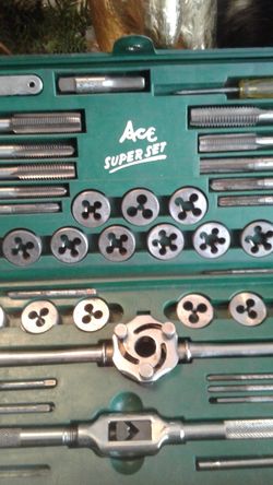Vintage Ace tap super set tap and dies
