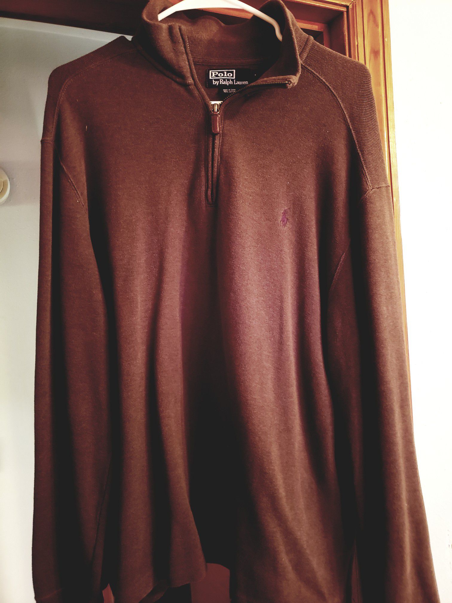 Polo Pull over sweater