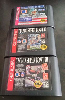 Super Tecmo Bowl Trilogy (Sega Genesis) For Sale