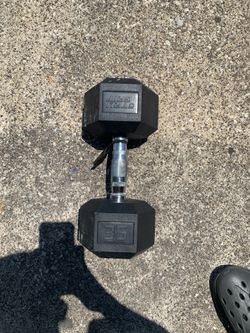 35 Lb Dumbbell + 10 Lb Medicine ball