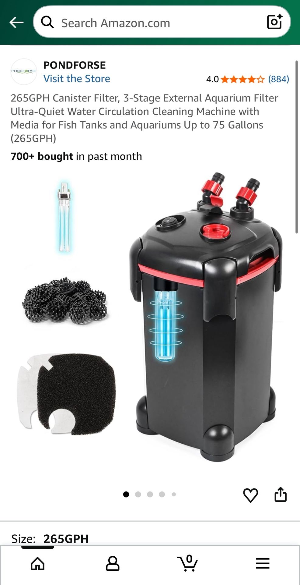 External Aquarium Filter