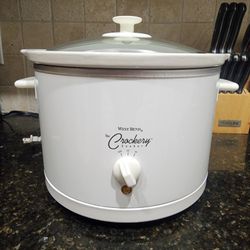 West Bend 6-Quart Slow Cooker - "The Crockery Cooker" (Clean & Tested)